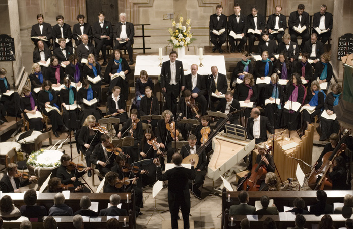 Die Aufführung des Messias in der Basilika des Klosters Maulbronn 2005